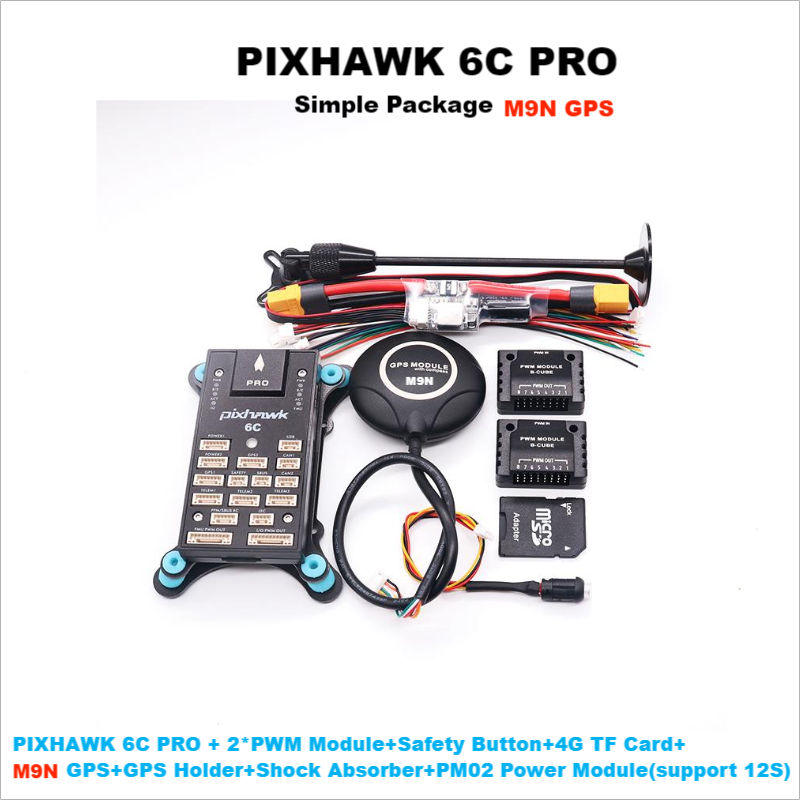 PIXHAWK 6C PRO FMUV6C Ardupilo - đánh giá và giá Drone Kit Hexacopter