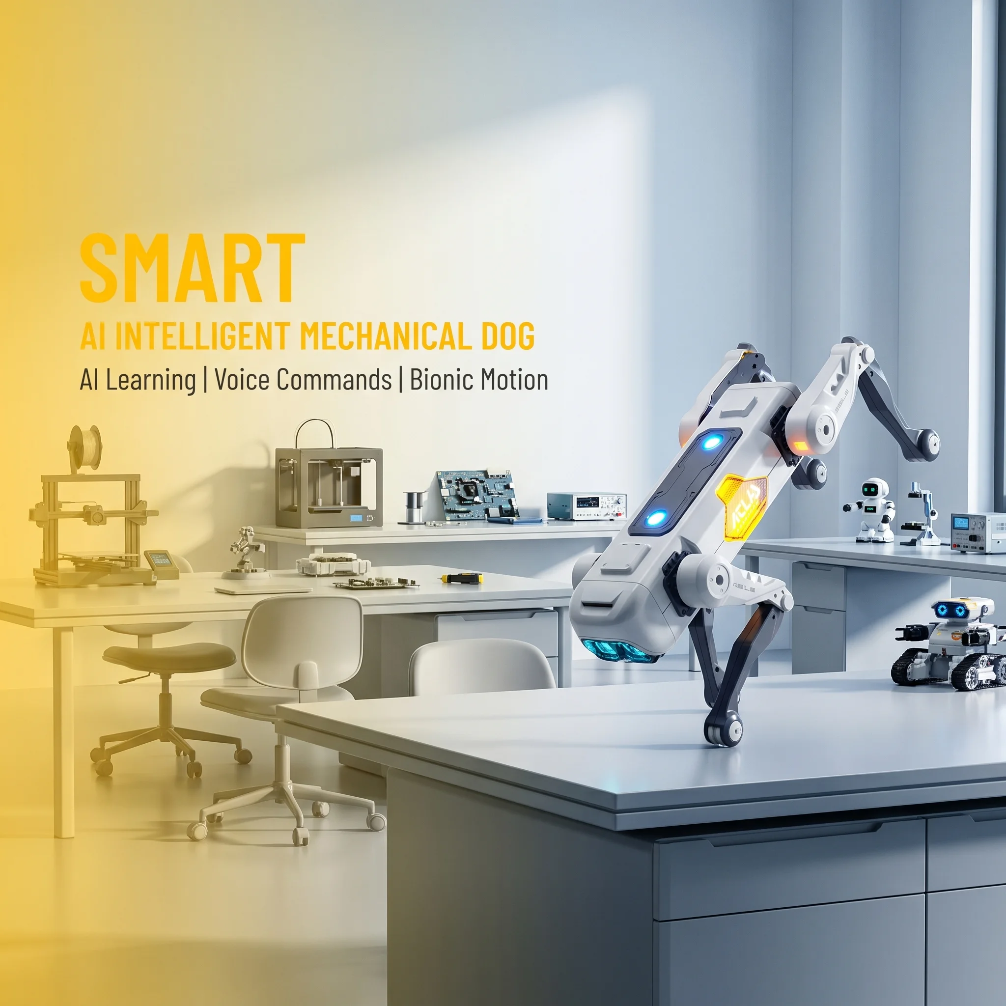 AI Smart Robot Dog, Voice & AP - đánh giá và giá Drone Kit With Camera